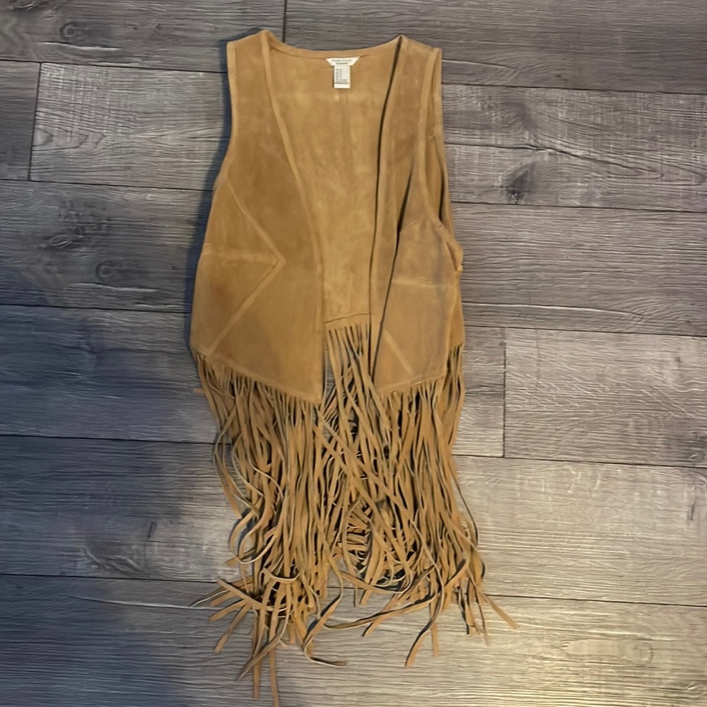Forever 21-Cowgirl Fringe Vest